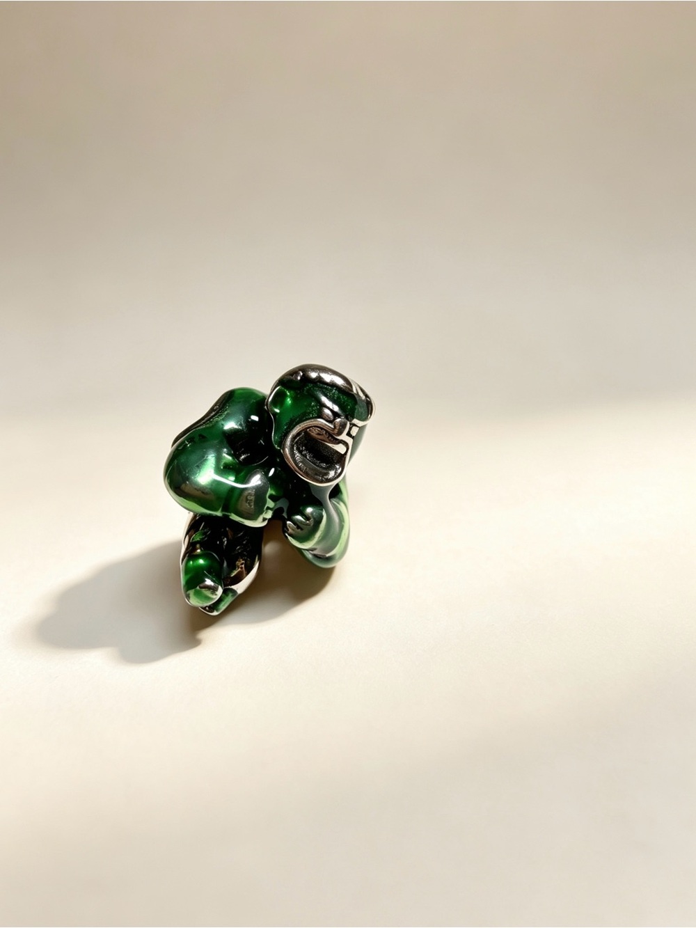 Pandora Marvel The Avengers Hulk Charm Green Enamel S925 ALE